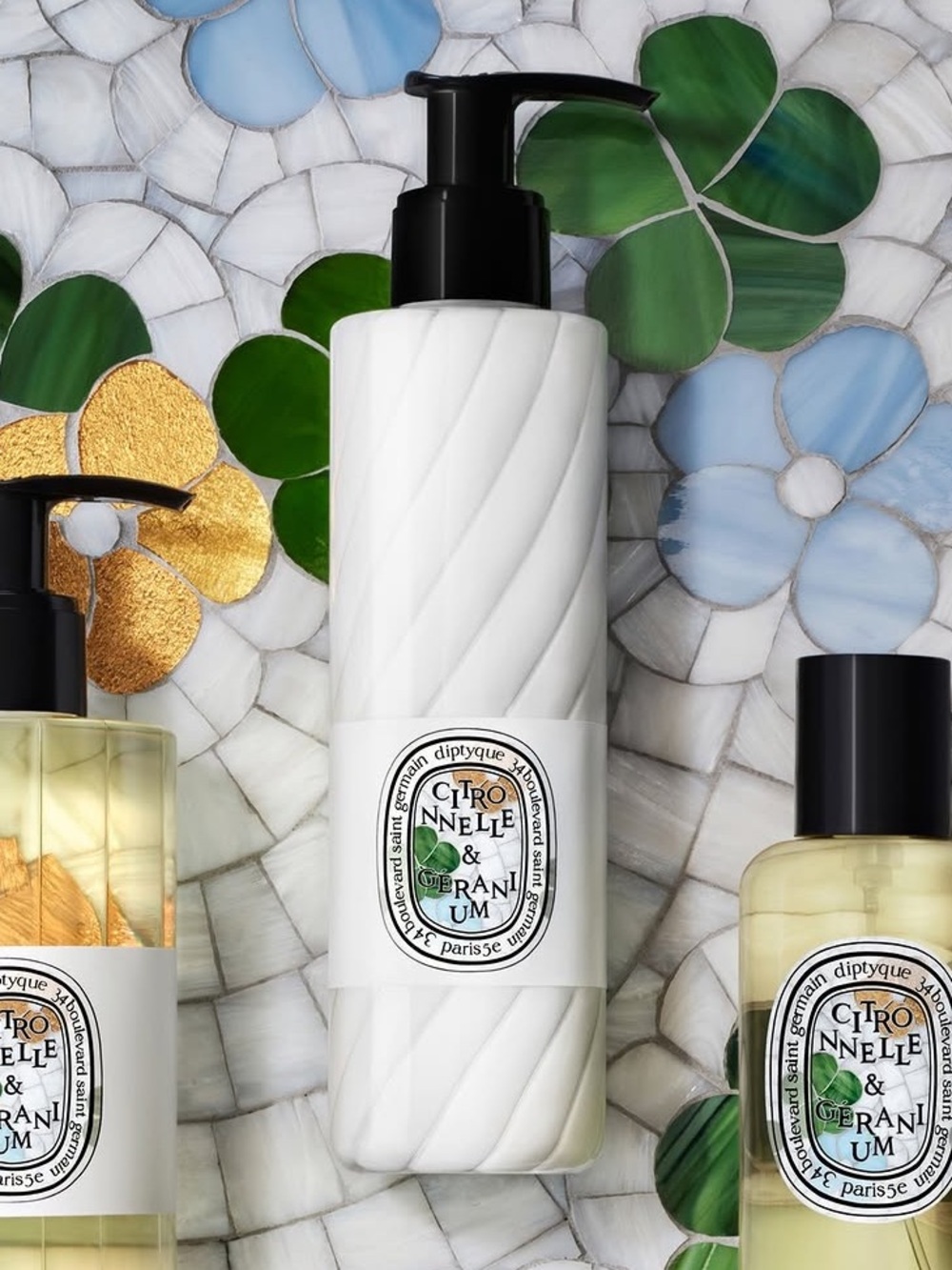 Diptyque Lemongrass and Geranium After-Sun body milky gel DIPTYQUE CITRONNELLE